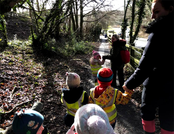 Learning outdoors boosts self-esteem, mental health and helps kids to stay active.