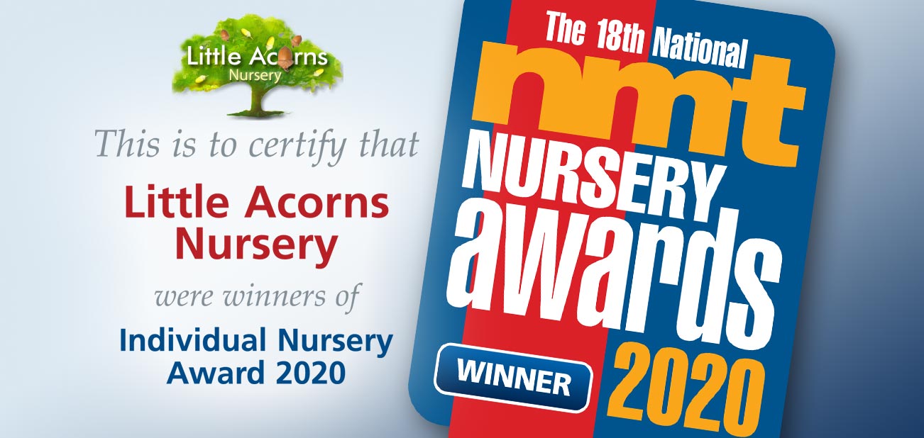 Little Acorns are winners of the Individual Nursery Award 2020