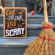 Children will love getting together for a Halloween party.