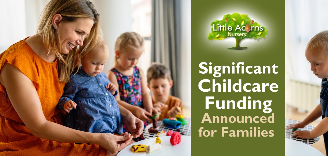 Significant New Childcare Funding Announced for Families.