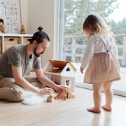 Designate an area in your home for play — even a corner with a few age-appropriate toys, books, and art supplies may be sufficient. Designate an area in your home for play — even a corner with a few age-appropriate toys, books, and art supplies may be sufficient.