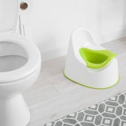 Various toileting aids may help with potty and toilet training.