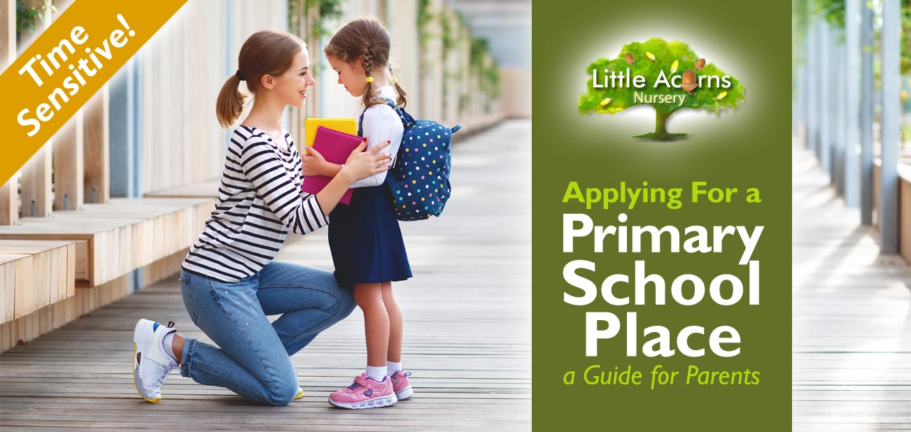 Applying For a Primary School Place: a Guide for Parents (Time-Sensitive!)
