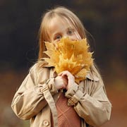 Step 1 is to gather leaves, twigs, and other natural treasures that will be suitable for composting.