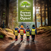 Our Clayton-le-Woods Forest School is Open!