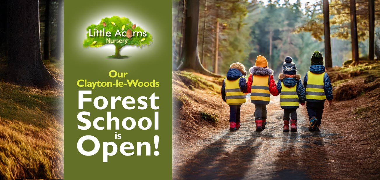 Our Clayton-le-Woods Forest School is Open!