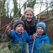 Offering Forest School reflects our commitment to high-quality, thoughtful early years practice.