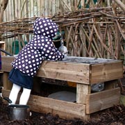 Little Acorns Nursery ensures that children have Forest School resources and activities both outside and indoors.