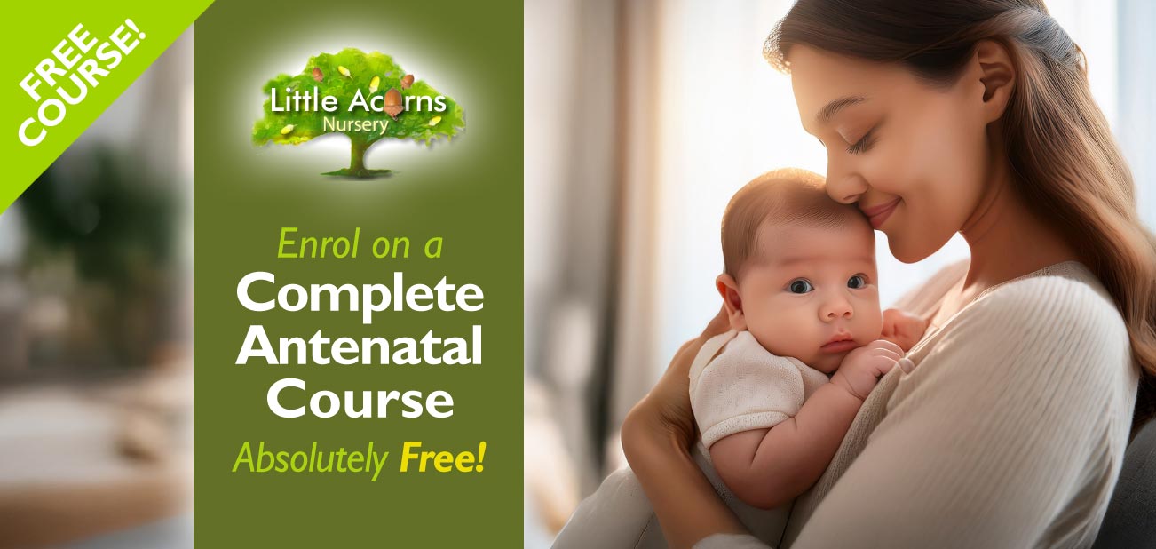 Enrol on a 'Complete Antenatal Course' — Absolutely Free! Enrol on a 'Complete Antenatal Course' — Absolutely Free!