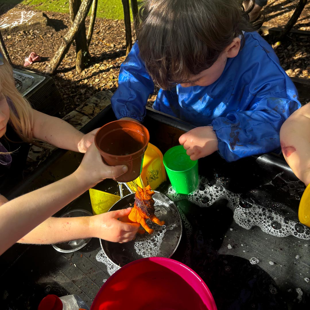 Forest School helps children learn about the natural world and many areas of the EYFS curriculum. Forest School helps children learn about the natural world and many areas of the EYFS curriculum.